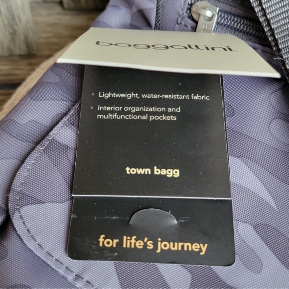 NWT Baggallini Town Crossbody Gray - Picture 10 of 12